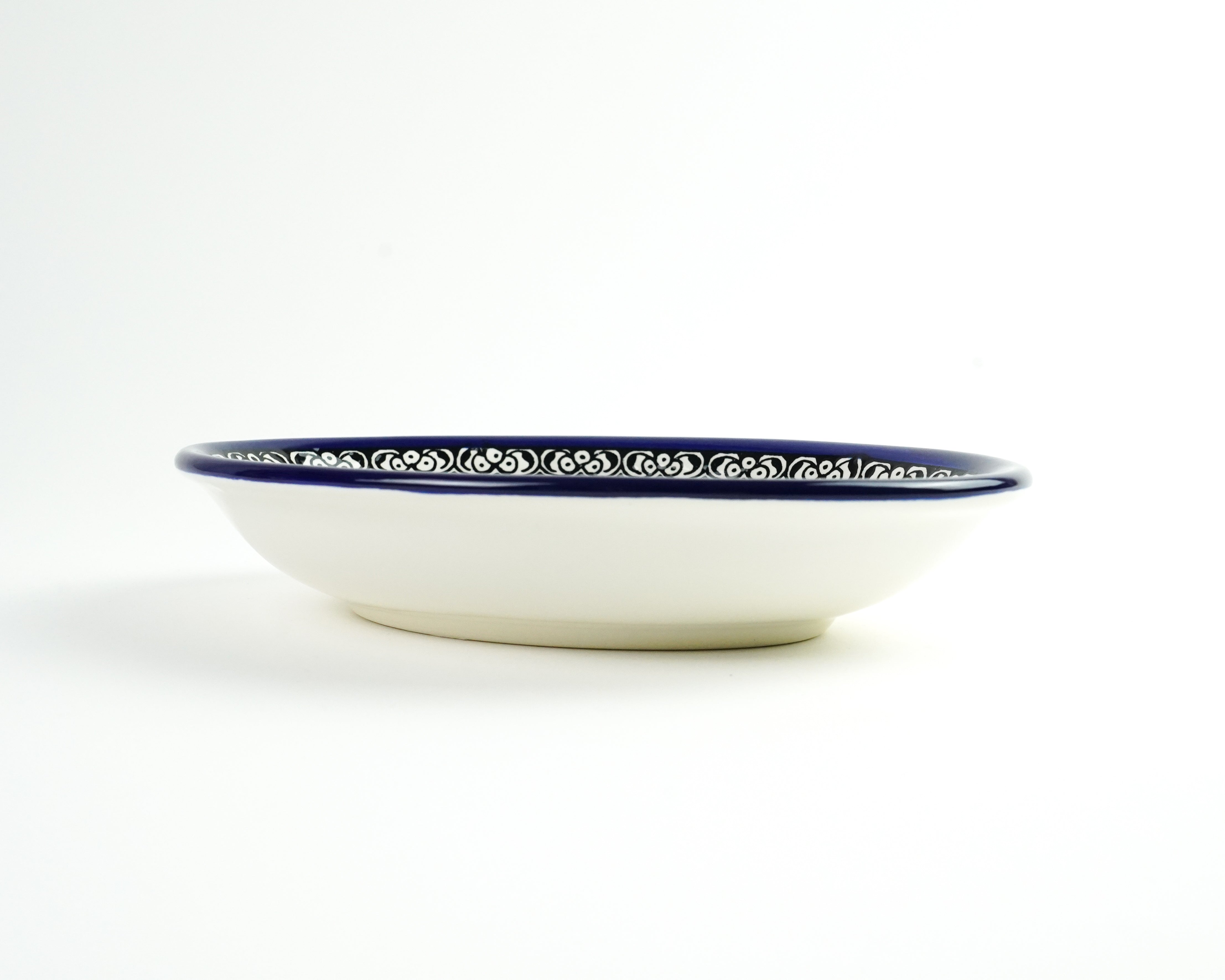 Oval 22 cm tief