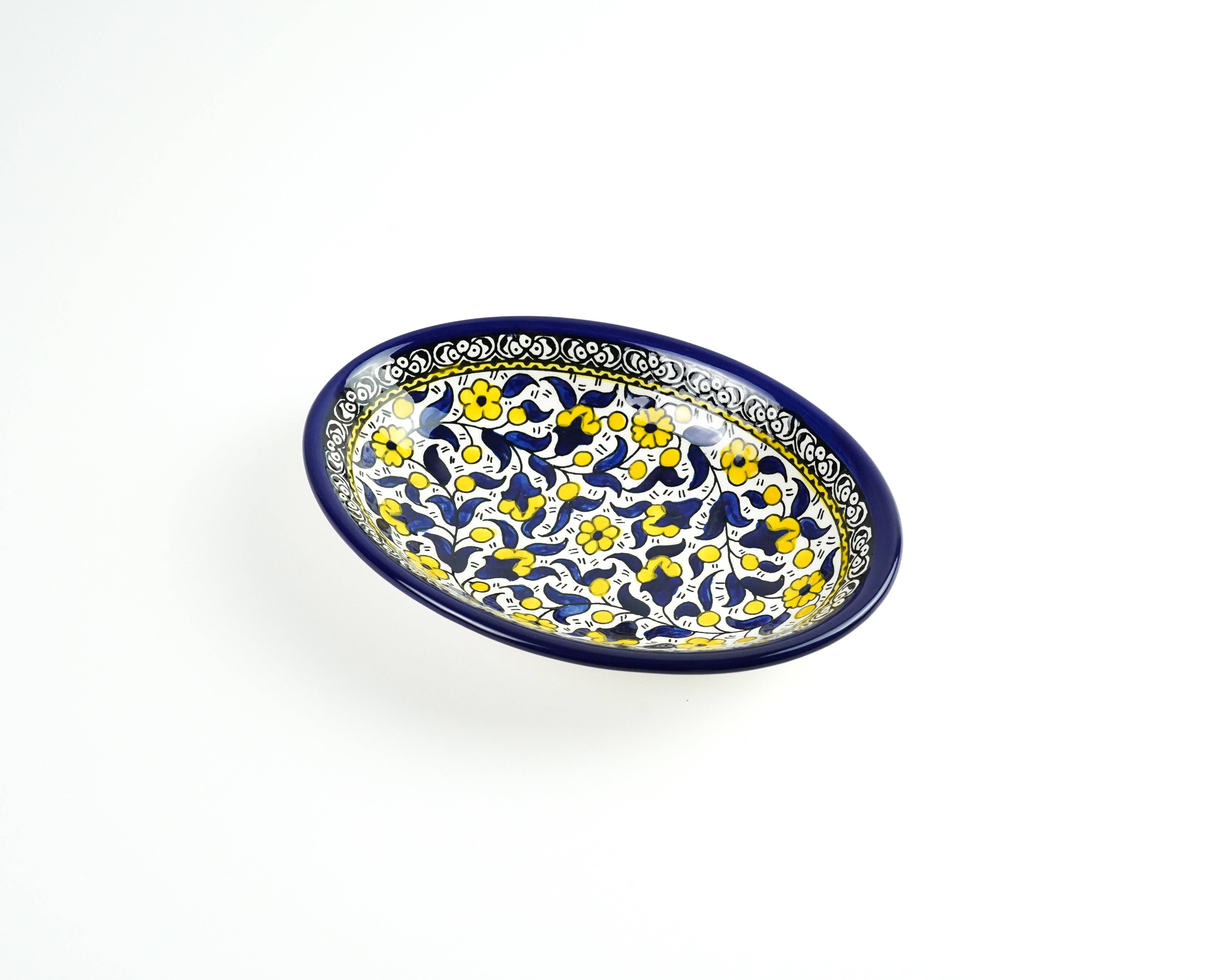 Oval 22 cm tief