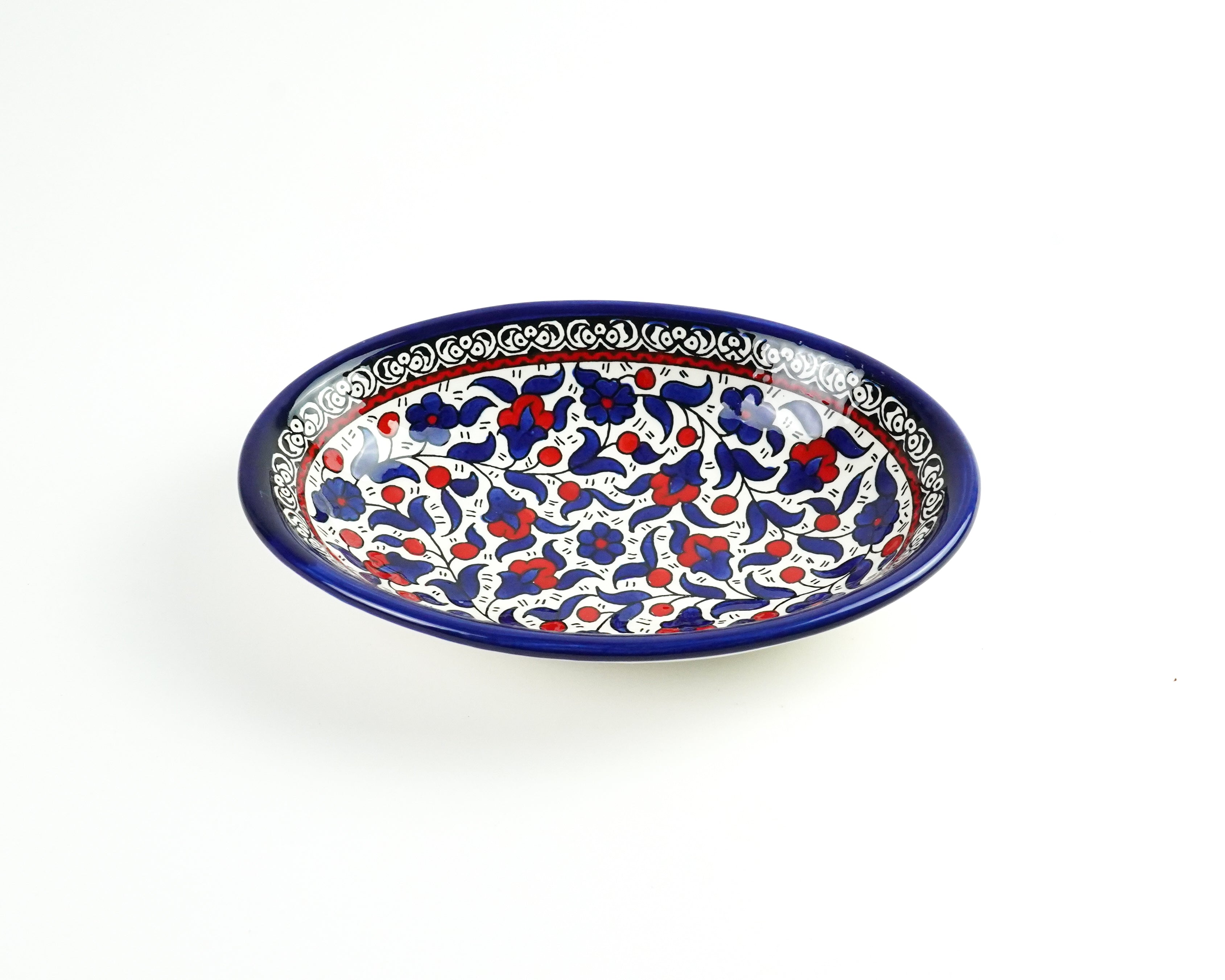 Oval 22 cm tief