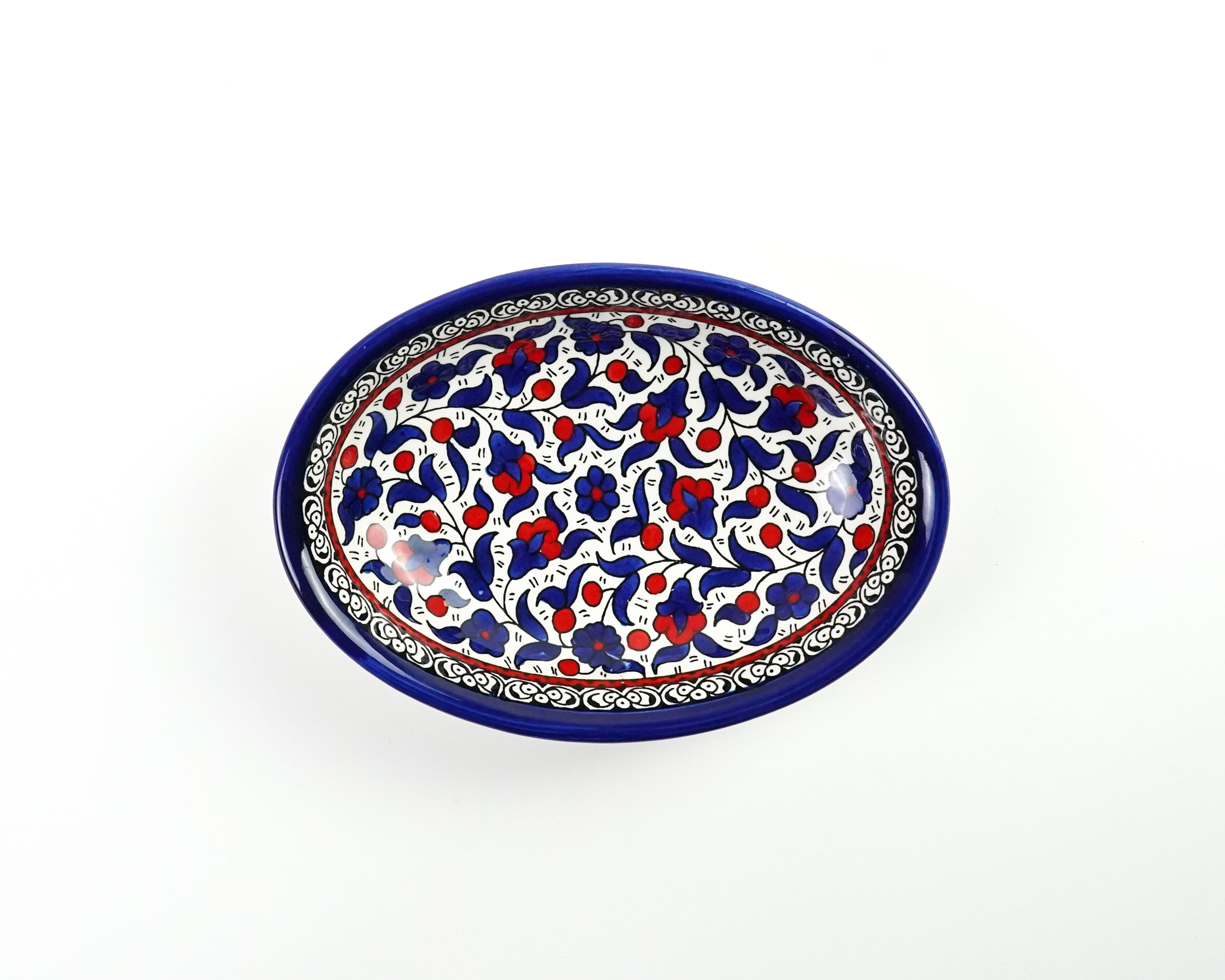 Oval 22 cm tief