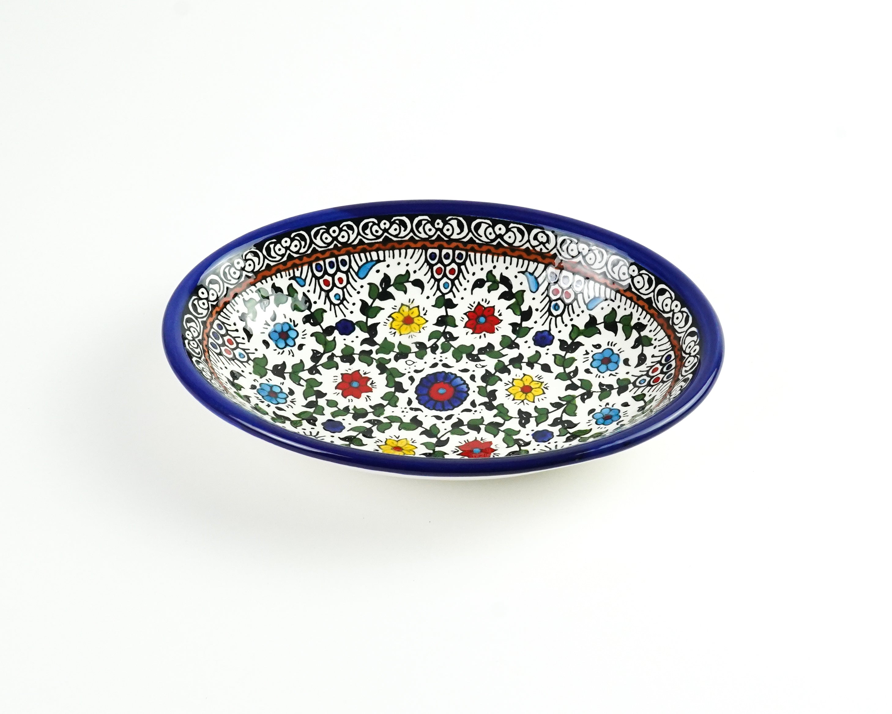 Oval 22 cm tief