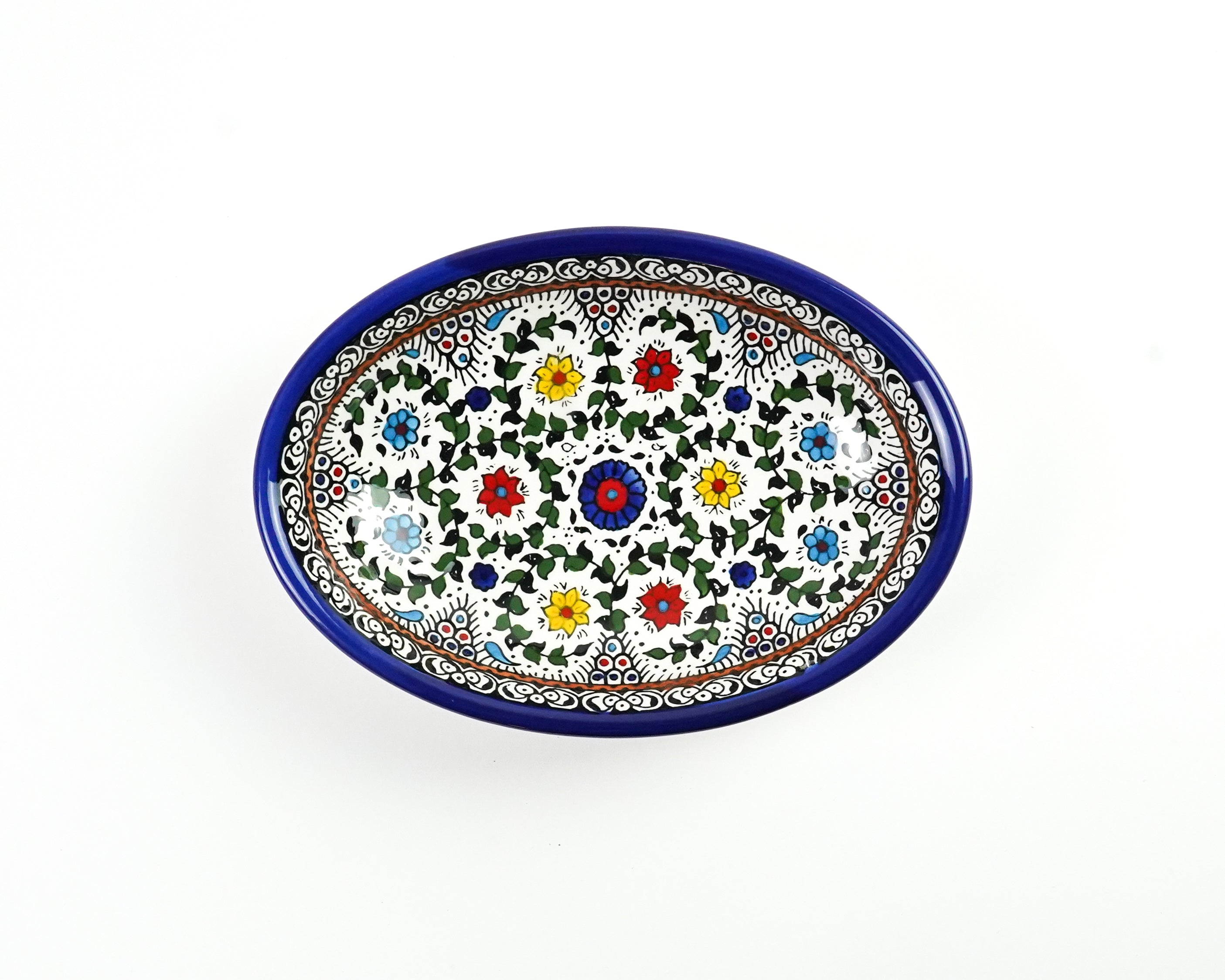Oval 22 cm tief