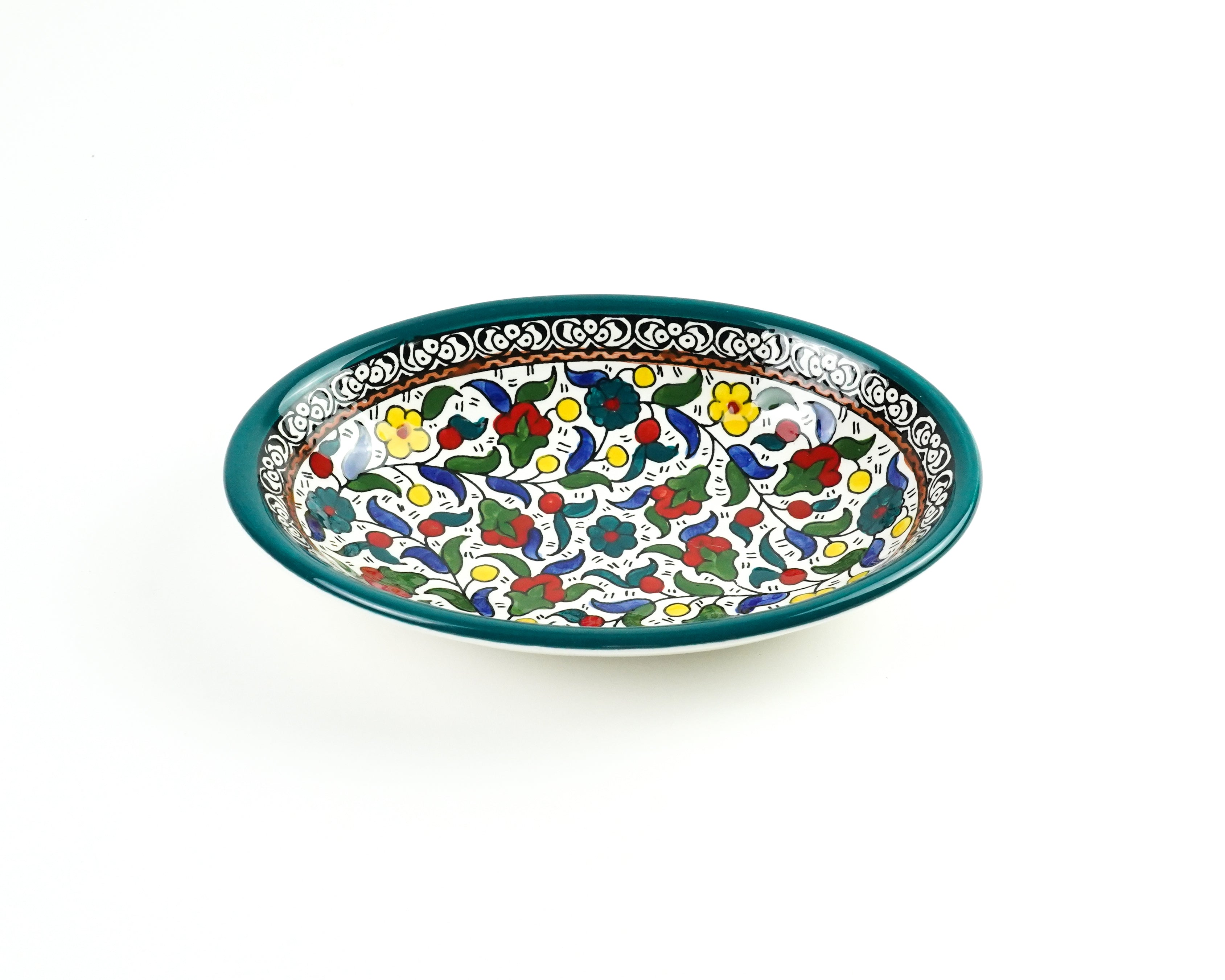 Oval 22 cm tief