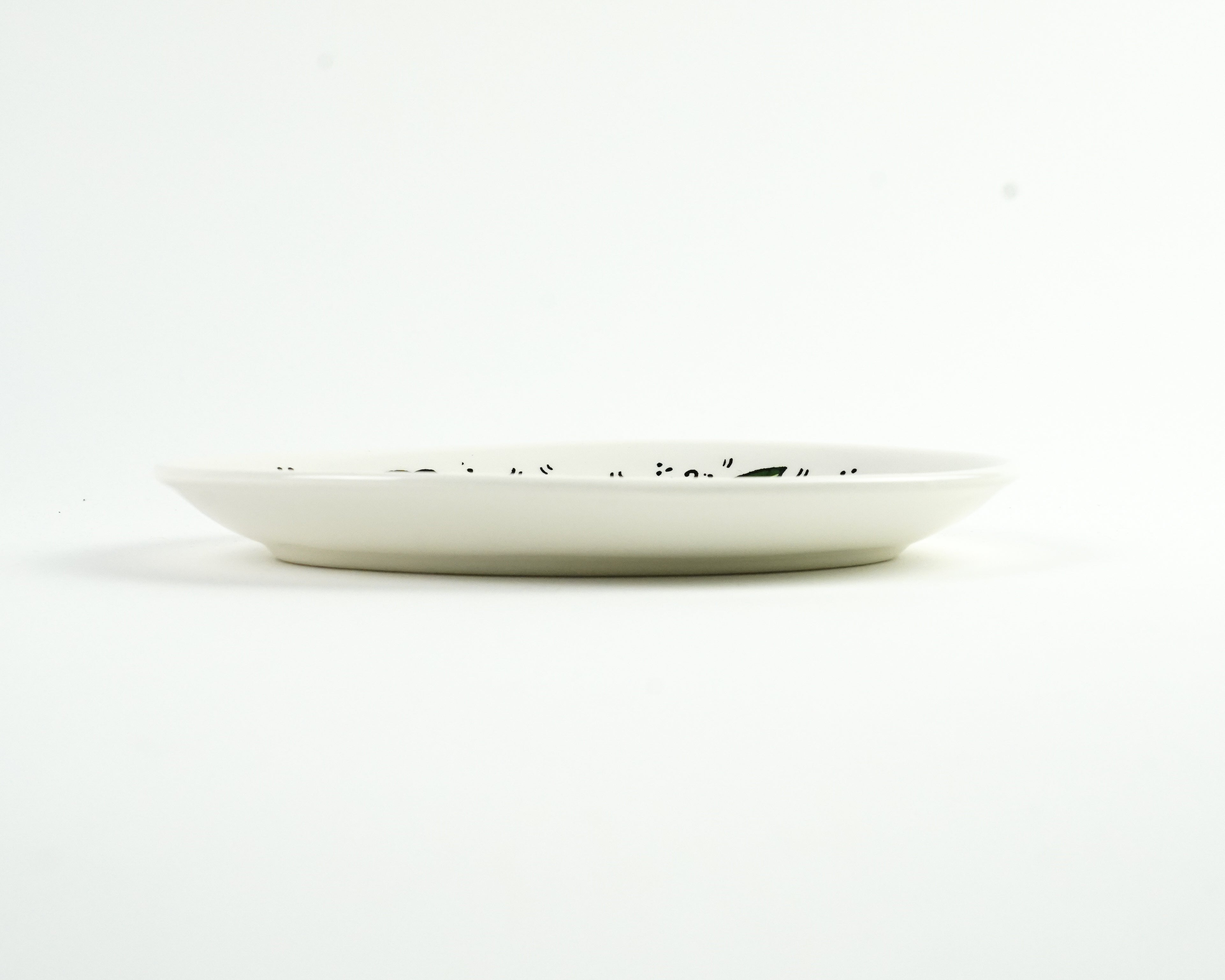 Oval 22 cm flach