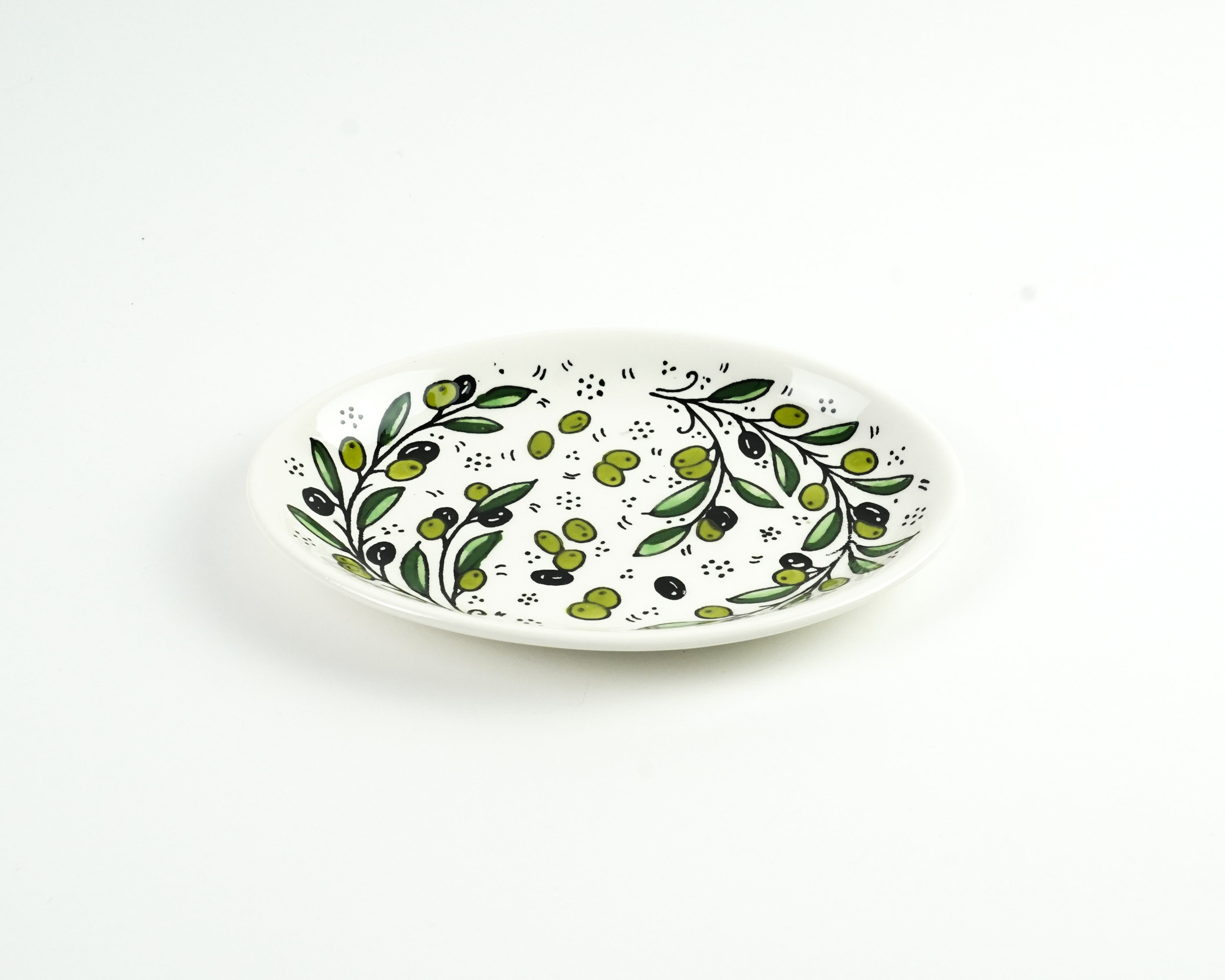Oval 22 cm flach