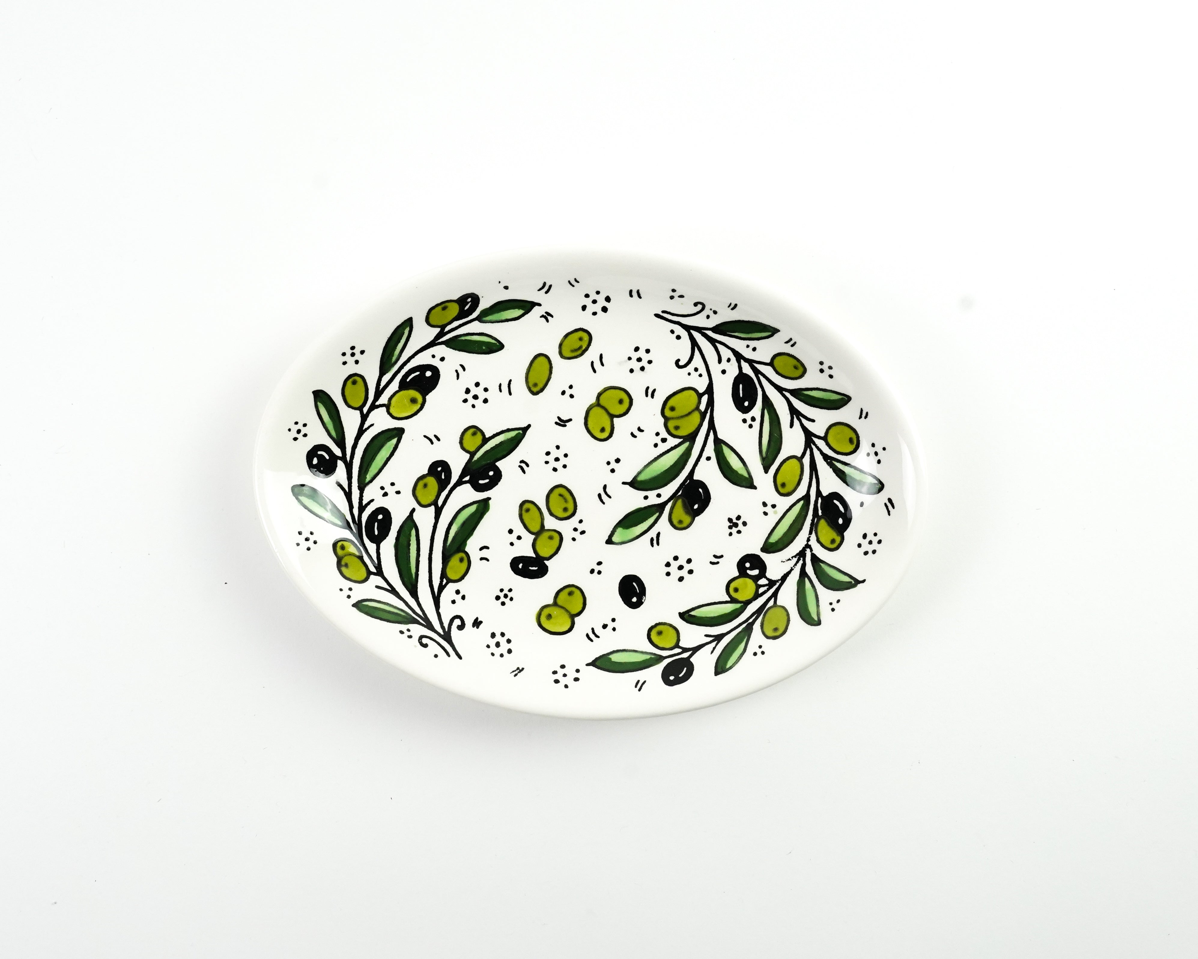 Oval 22 cm flach