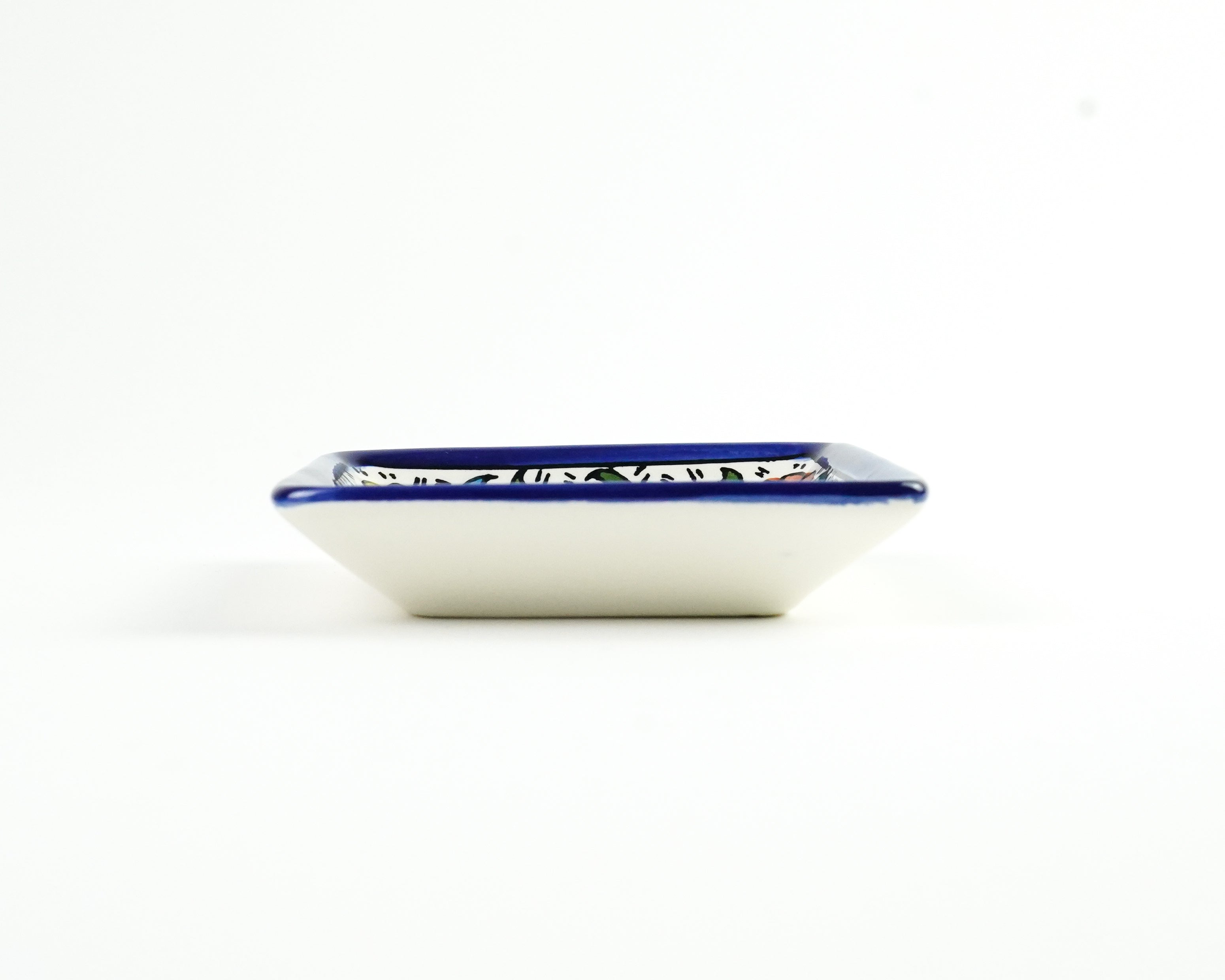 Viereckig 10 cm flach