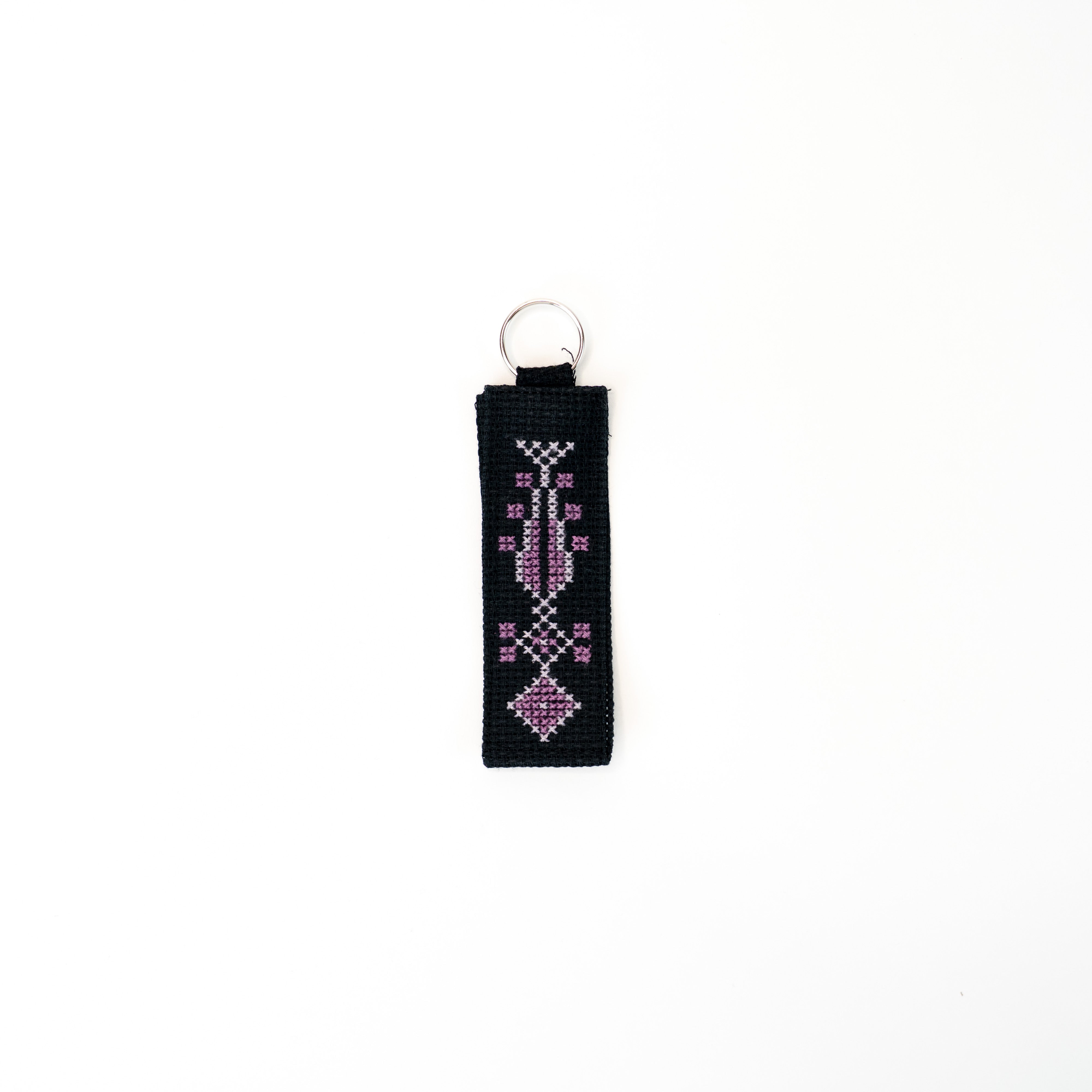 Schlüsselanhänger S Lila