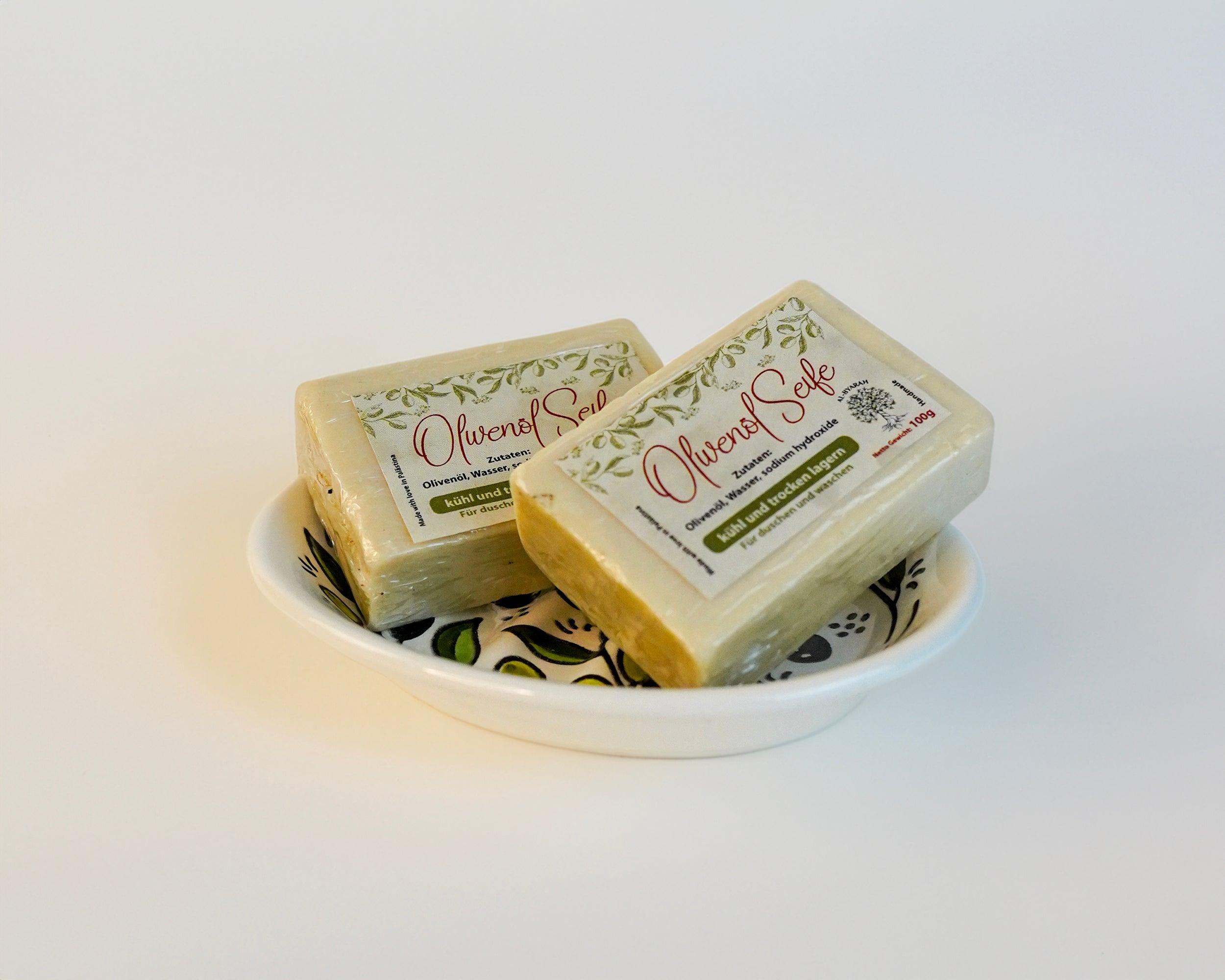 Olivenseife schale